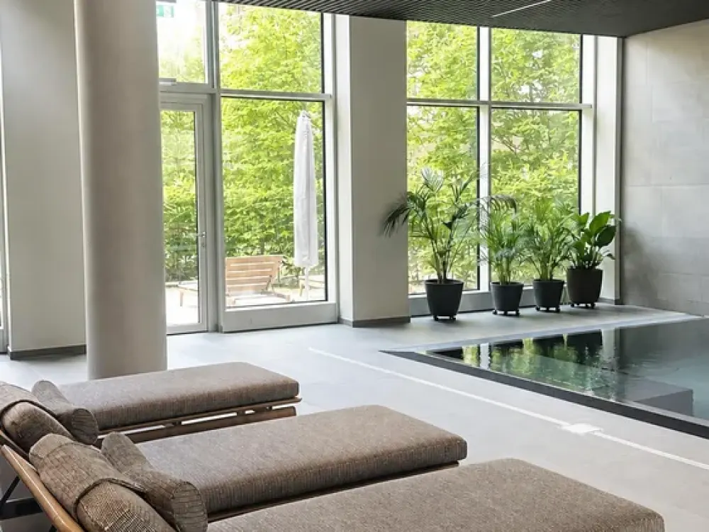 Hochwertige 3-Zimmer-Neubauwohnung in Berlin-Mitte mit Balkon, Fitness, Pool und Stellplatz