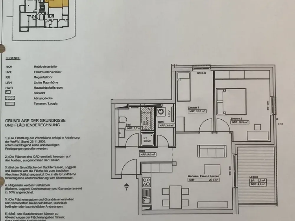 3-Zi Neubauwohnung in Bestlage auf dem Sachsenhäuser Berg