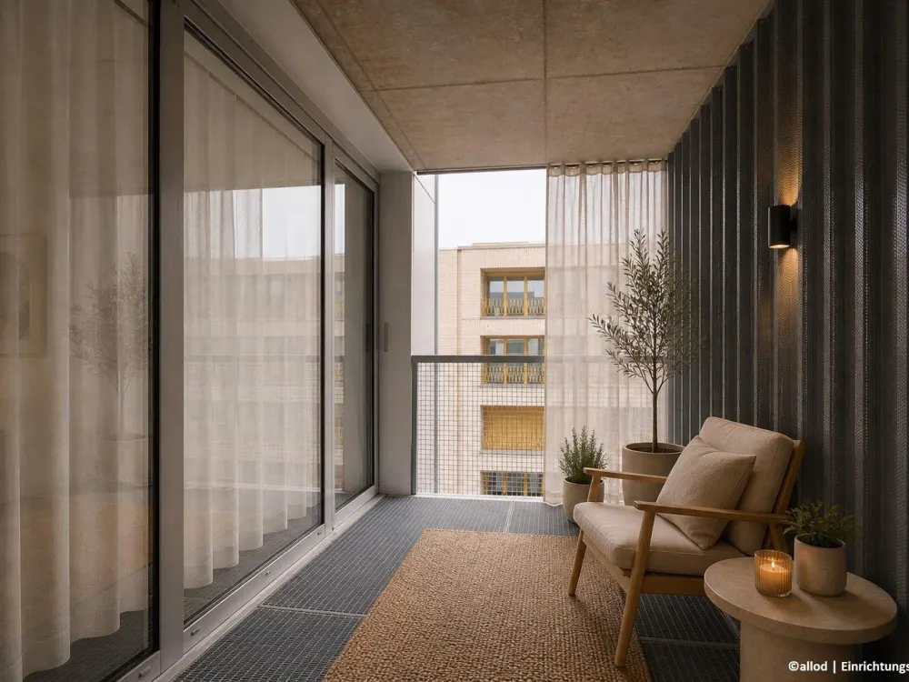 Fühlt sich an wie 3 Zimmer - mit stylischen Sichtbetondecken im 6. OG eines modernen Neubaus