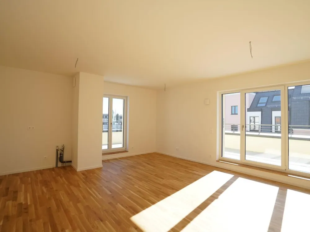 **Erstbezug** 2-Raum-Wohnung mit großer Dachterrasse in Dresden-Friedrichstadt