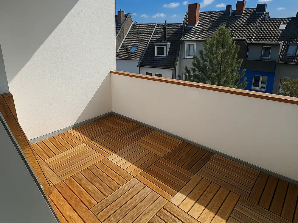 Modernes Wohnen im Altbau: 3 Zimmer mit 2 Balkonen in D-Friedrichstadt