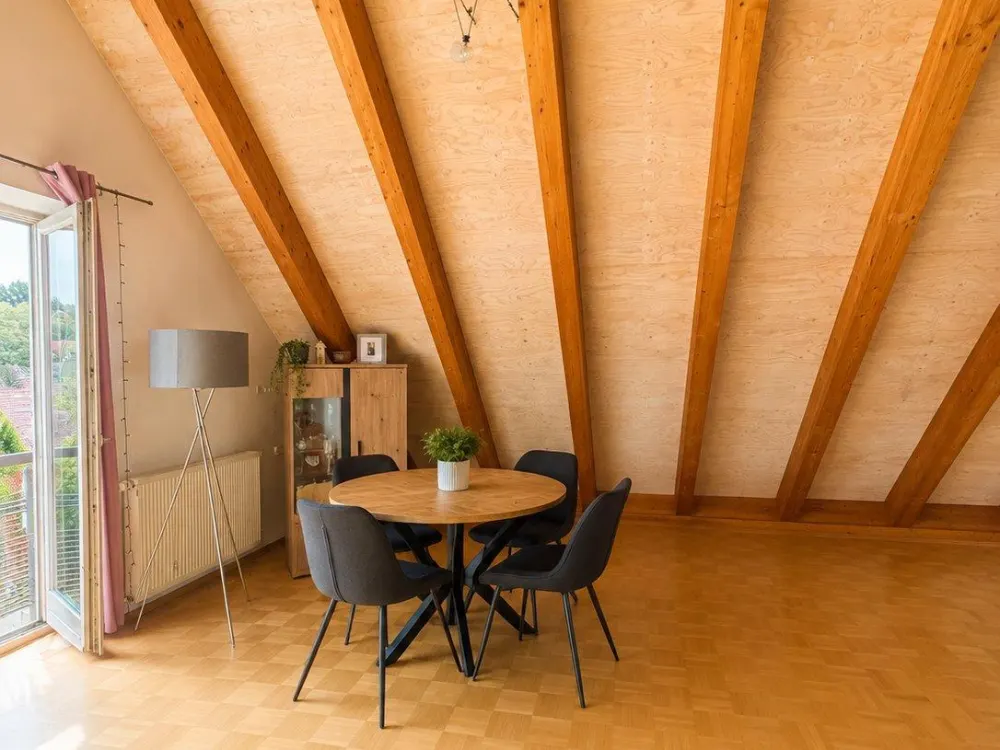 3-Room Attic Apartment in Ochsenhausen