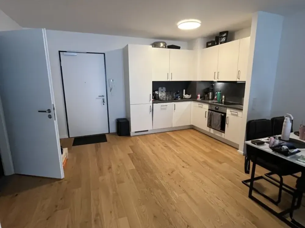 Schöne 2 Zi-Wohnung mit großem Südbalkon im Herzen des Tabakquartiers