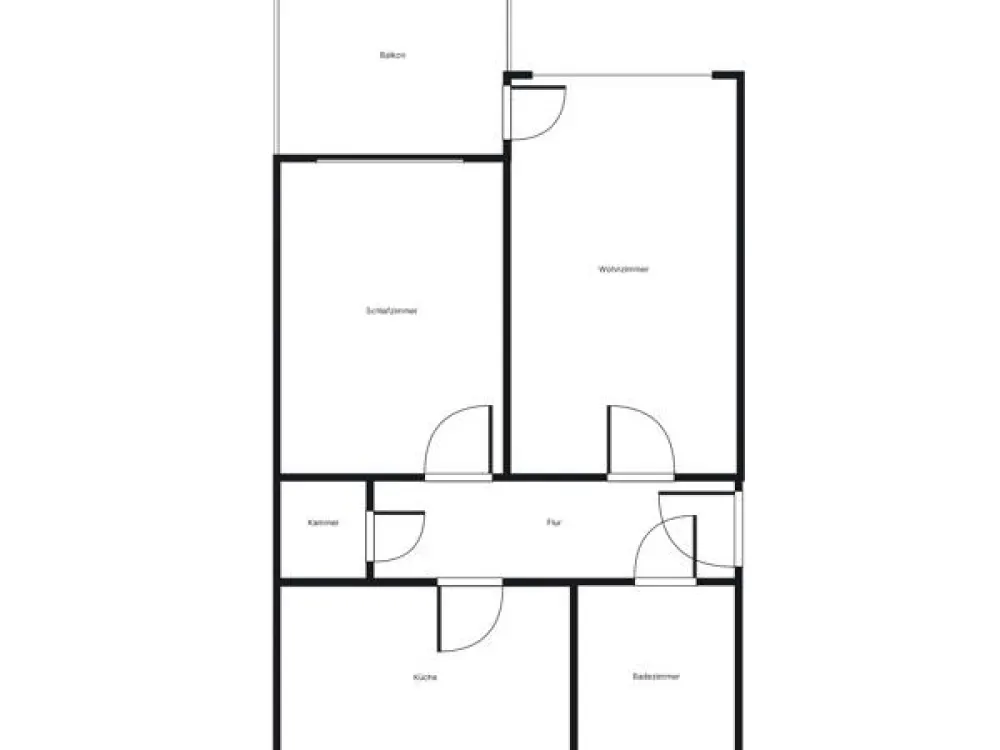 Die gefällt mir: 2-Zimmer-Wohnung in zentraler Lage