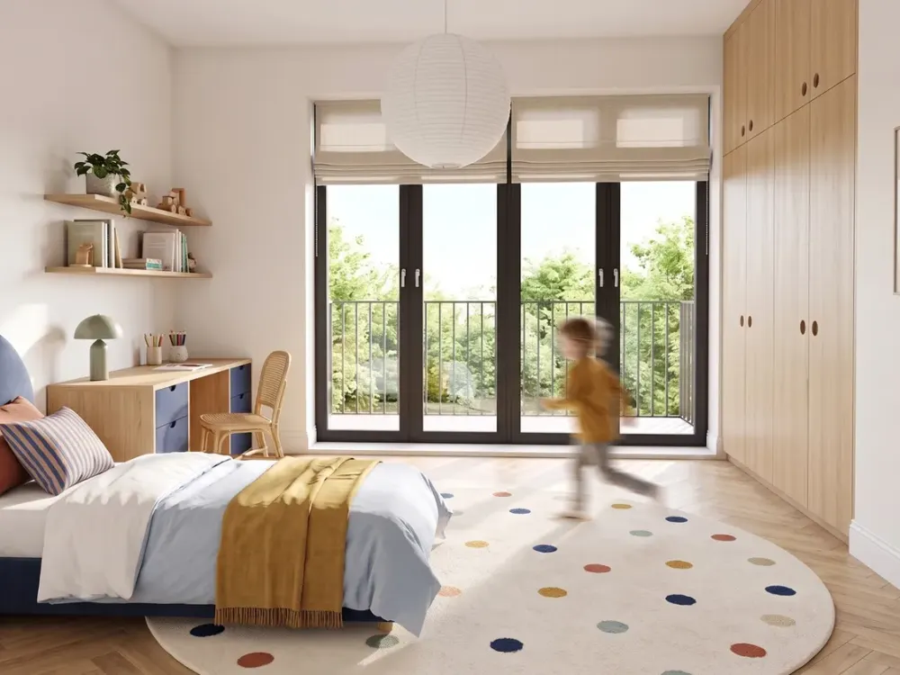 Wohnen wie im eigenen Haus, 5-Zimmer-Maisonette mit Garten in der Südweststadt