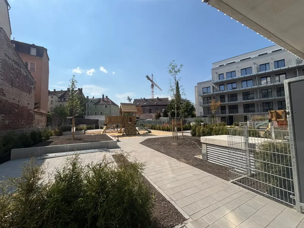 شقق جديدة حصرية في شارع Schweinauer Hauptstraße, مع مطبخ مجهز وموقف سيارات