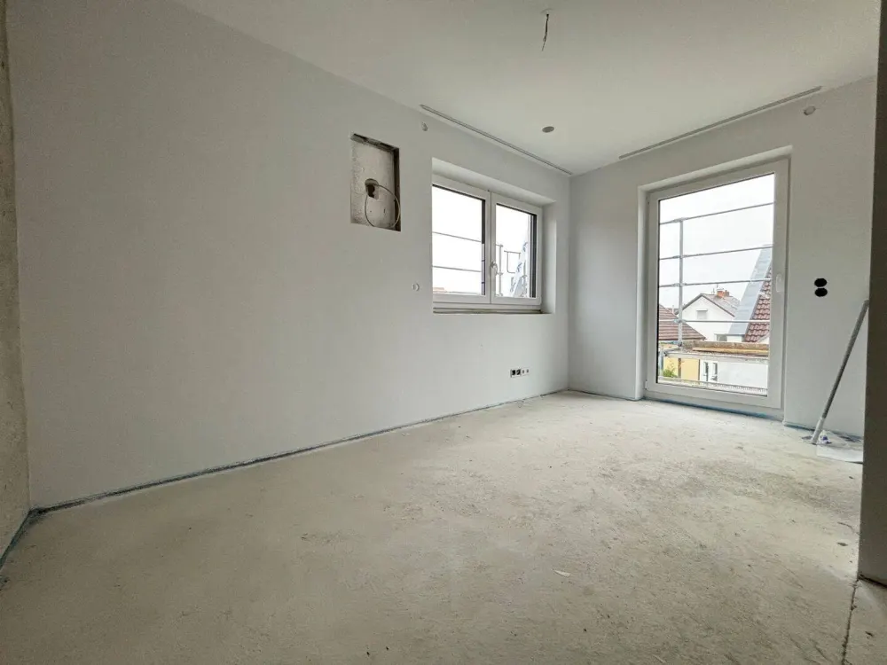 Neubau. Dachgeschoss. Terrasse. Kompakt. Komplett eingerichtet. Alle Nebenkosten inklusive.