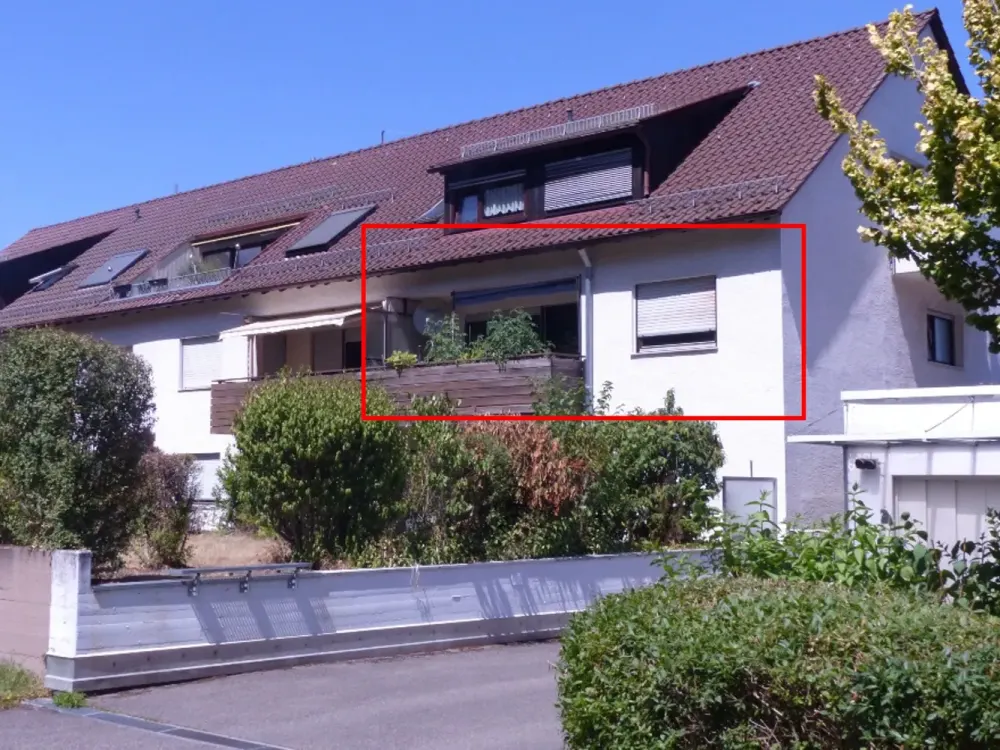 3-Zimmer-Wohnung mit Süd-Balkon am Waldrand