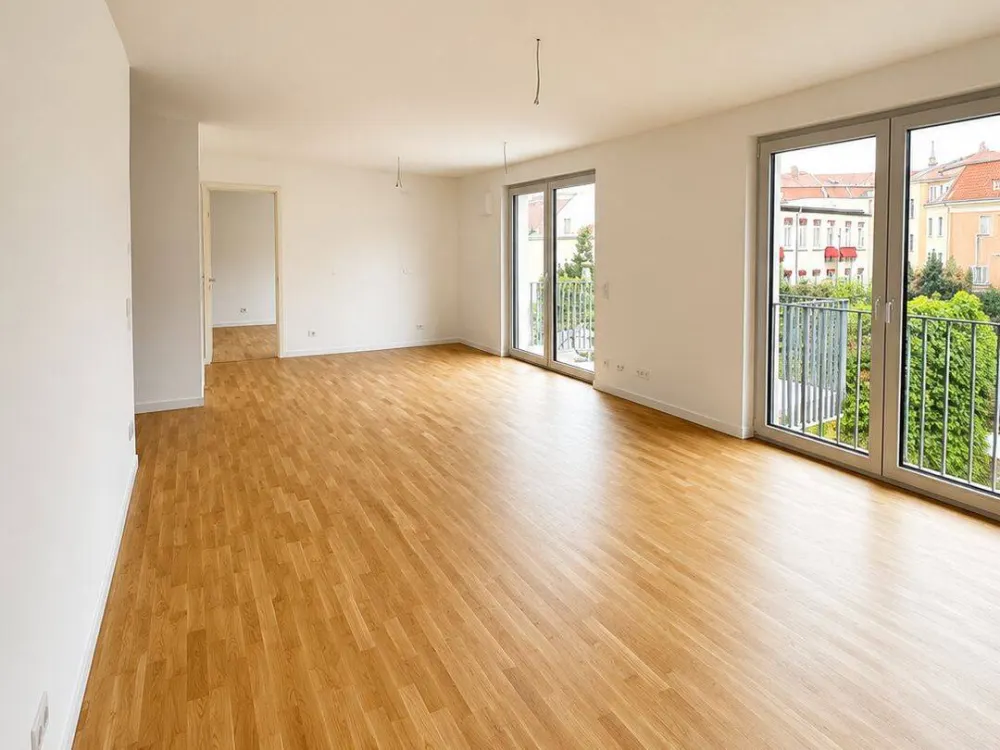 Ihre neue 3 Zimmerwohnung im Erstbezug mit Balkon.