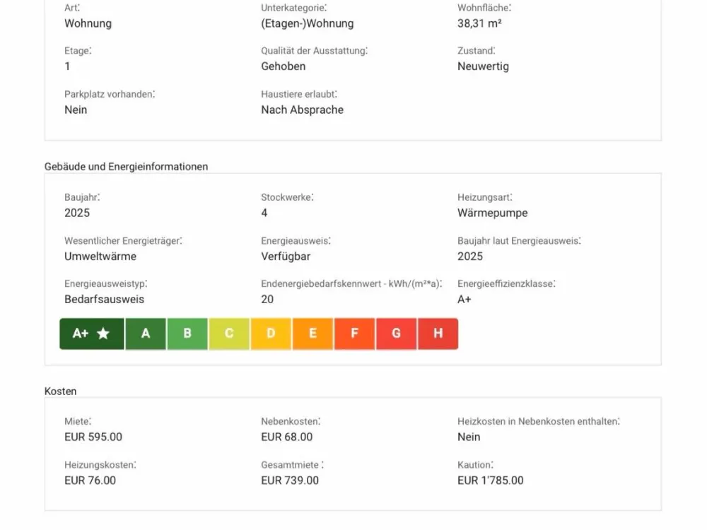 Helle 1-Zimmer-Wohnung in Leipzig Lindenau