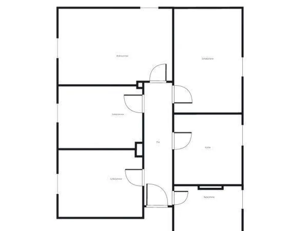 Spacious 4-Room Apartment with Flair Seeks New Tenants!