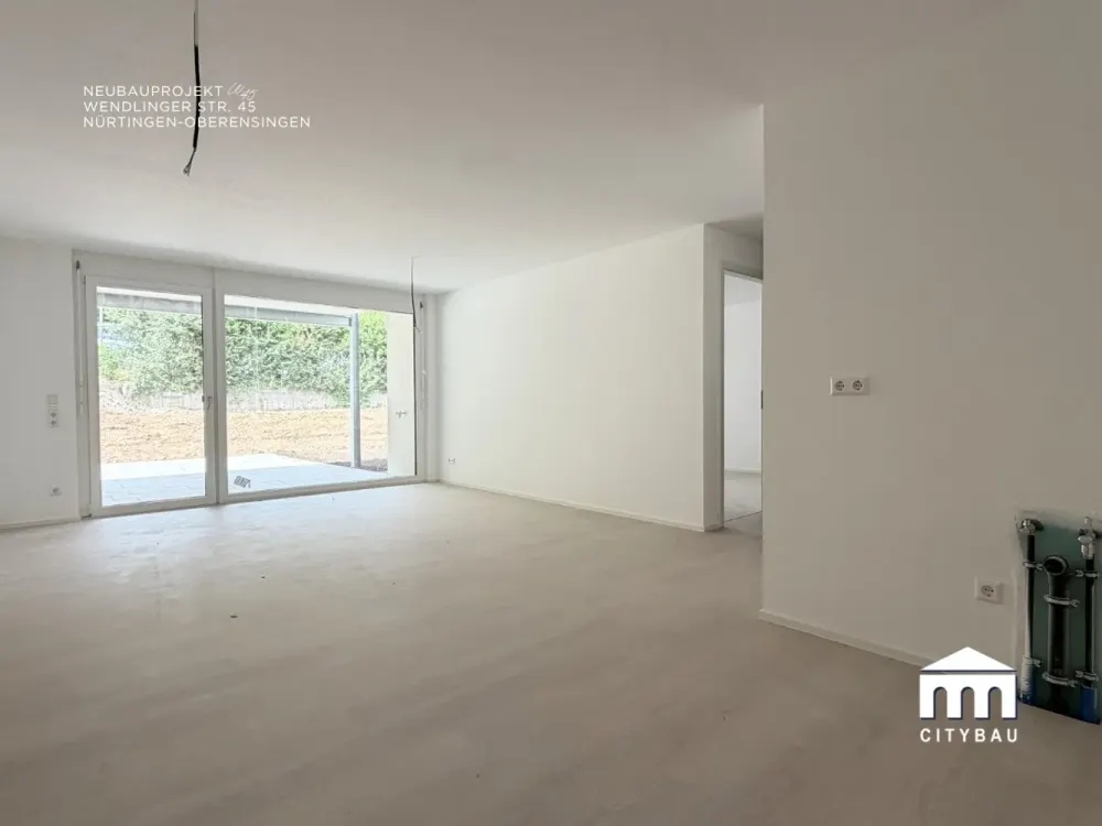 Neubau 2-Zimmer Erdgeschosswohnung mit Garten | Erstbezug