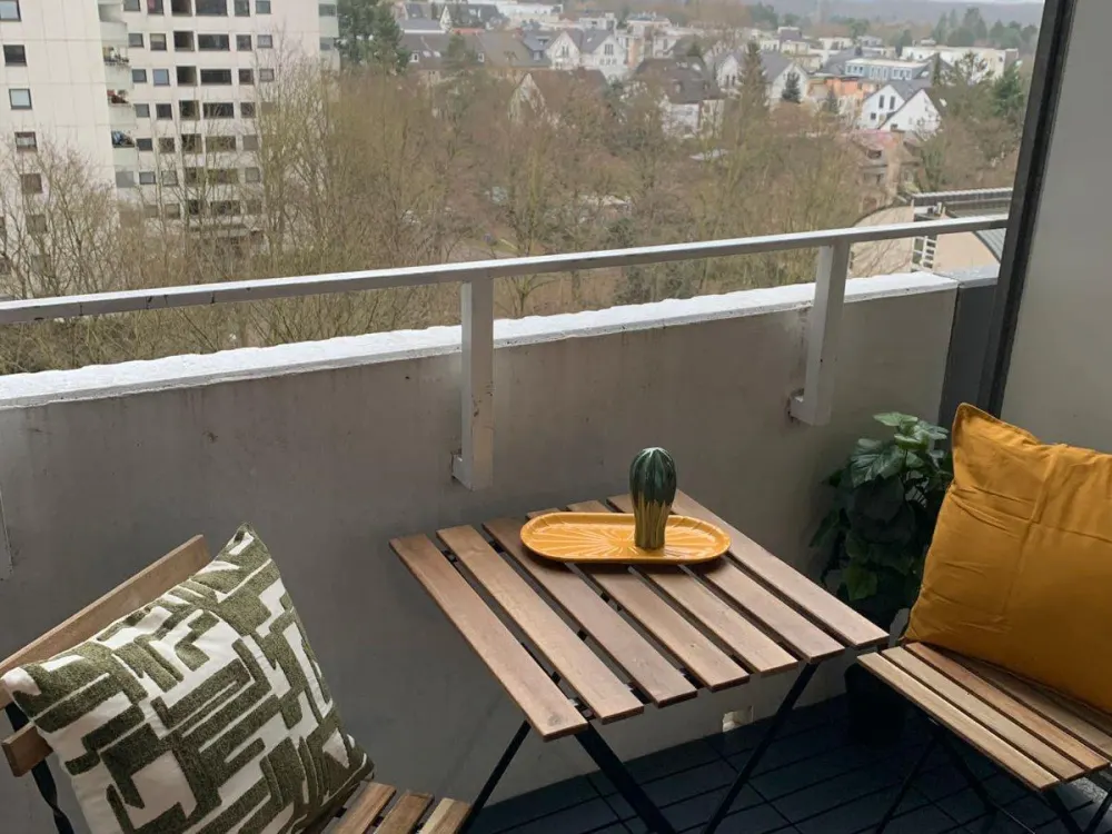 voll möblierte 1-Zimmer-Wohnung in Frankfurt