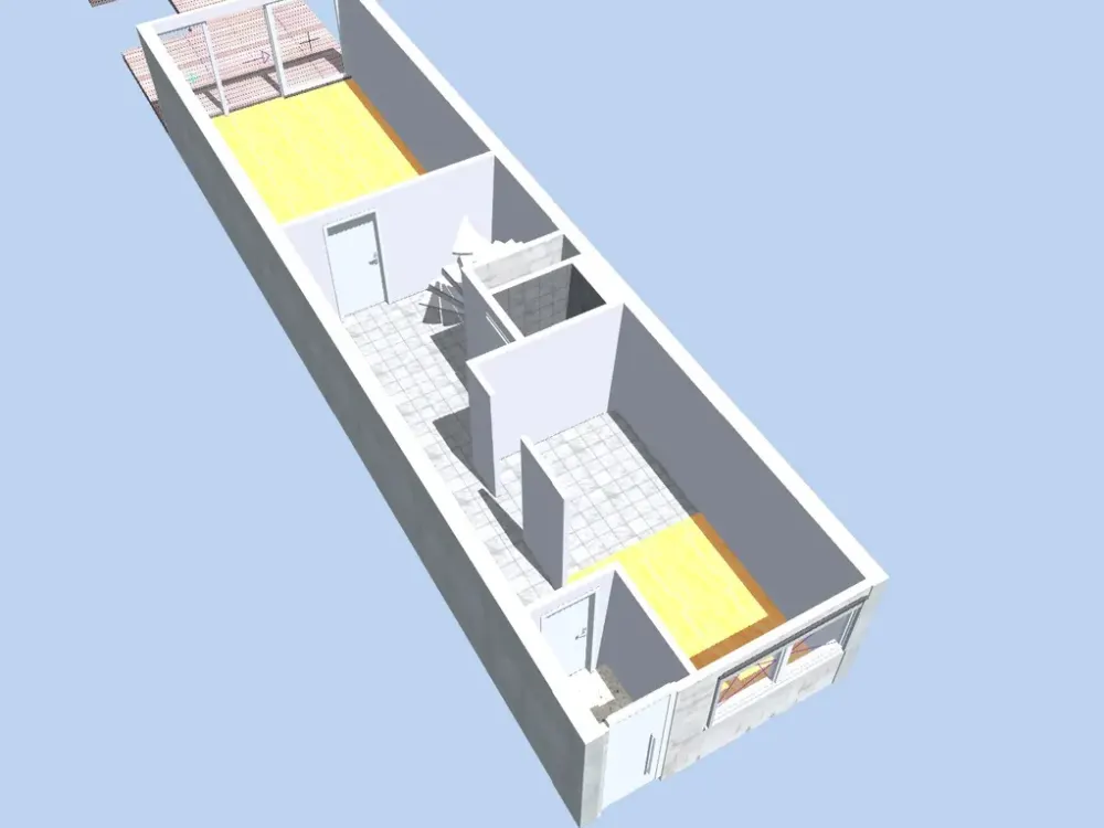 Möbilierte Maisonettewohnung mit großzügiger Süd Terrasse im Olympiadorf