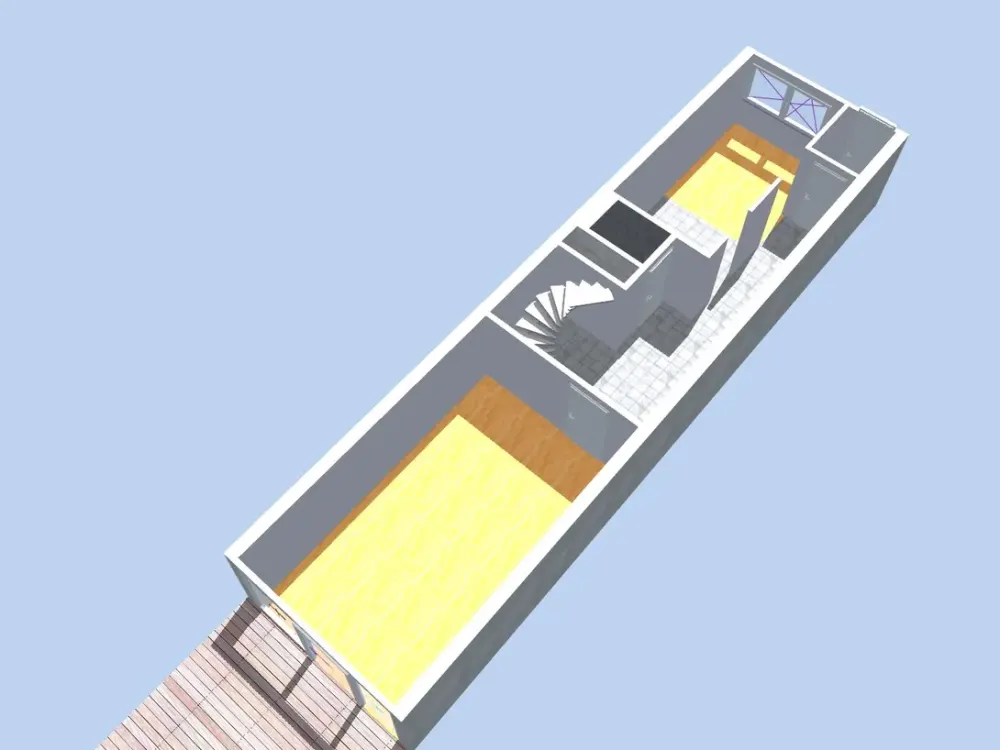 Möbilierte Maisonettewohnung mit großzügiger Süd Terrasse im Olympiadorf