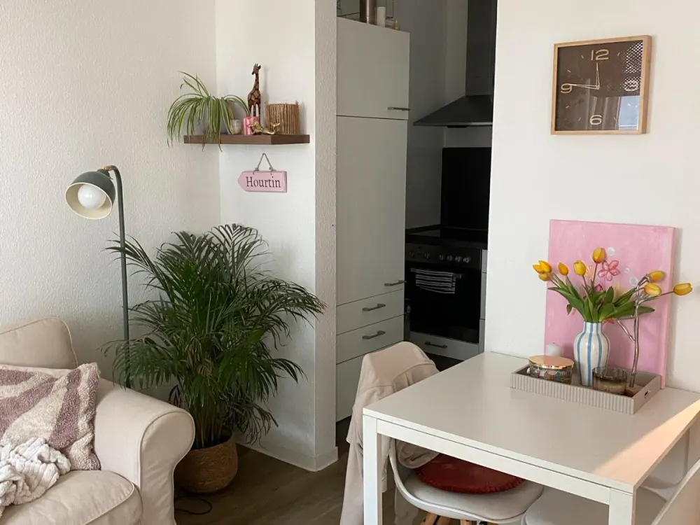 Bright and modern 1-room apartment in Alt-Saarbrücken