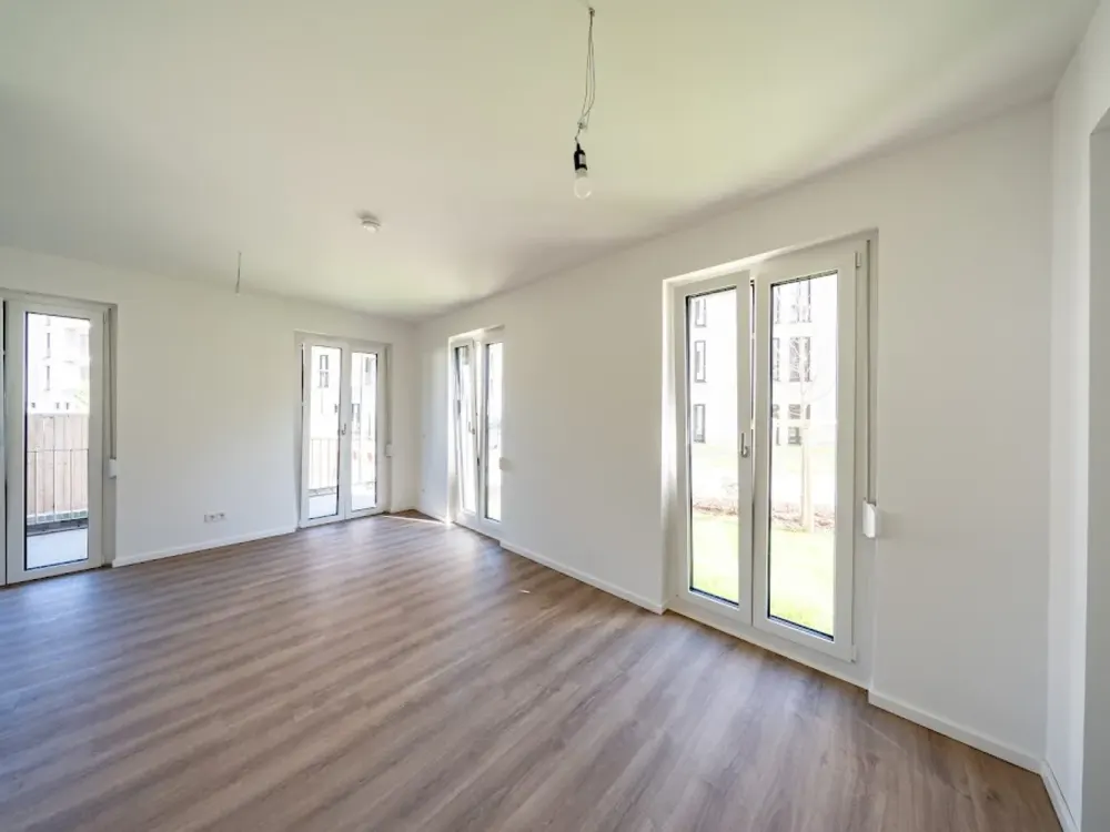 Neubauwohnung im Erstbezug mit Fußbodenheizung und Balkon / WBS 220 erforderlich