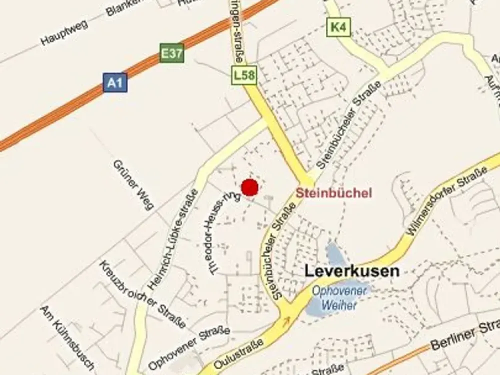 3-Zimmer-Wohnung mit Balkon in Leverkusen Steinbüchel