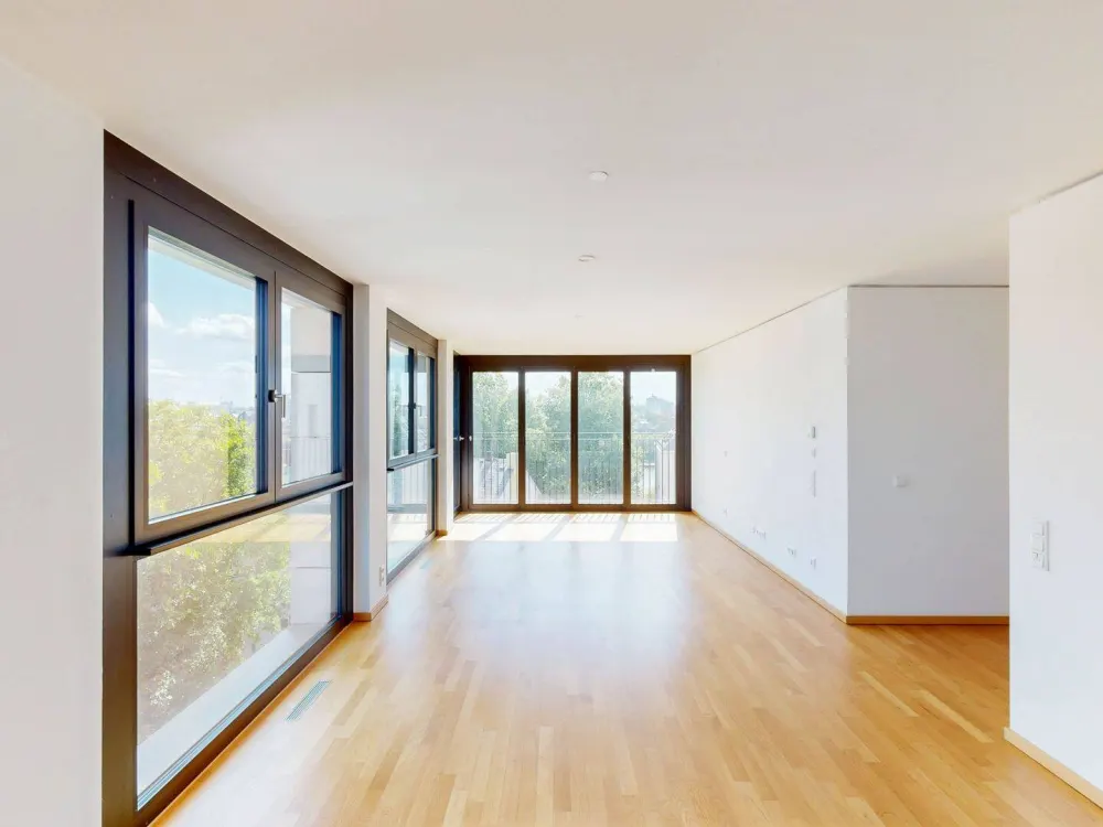 Urbanes Wohnen: 3-Zimmer-Wohnung mit Ausblick