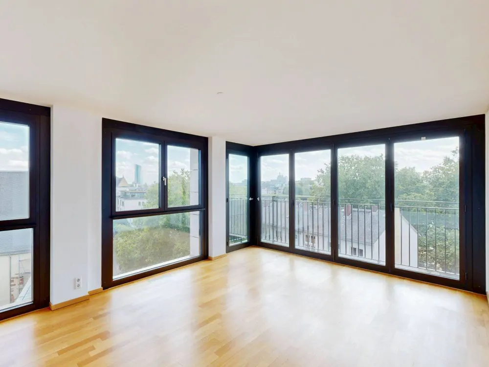 Urbanes Wohnen: 3-Zimmer-Wohnung mit Ausblick