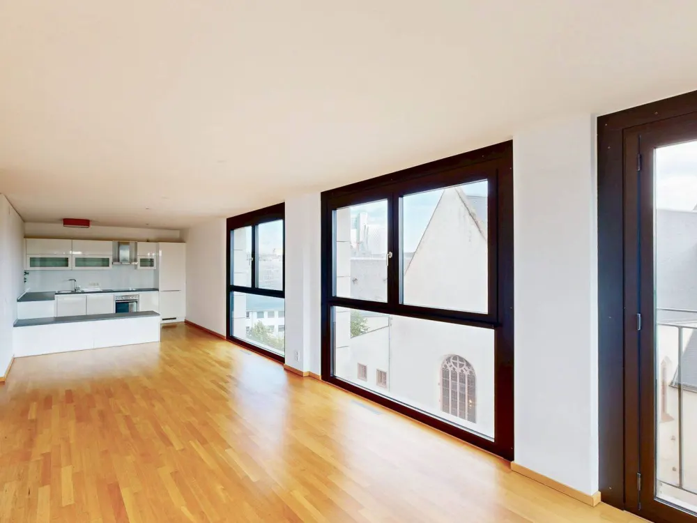 Urbanes Wohnen: 3-Zimmer-Wohnung mit Ausblick