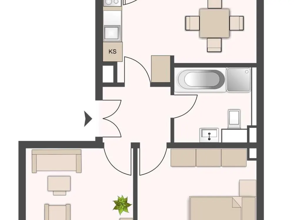 Erstbezug nach Modernisierung! Inkl. neuer EBK & Balkon