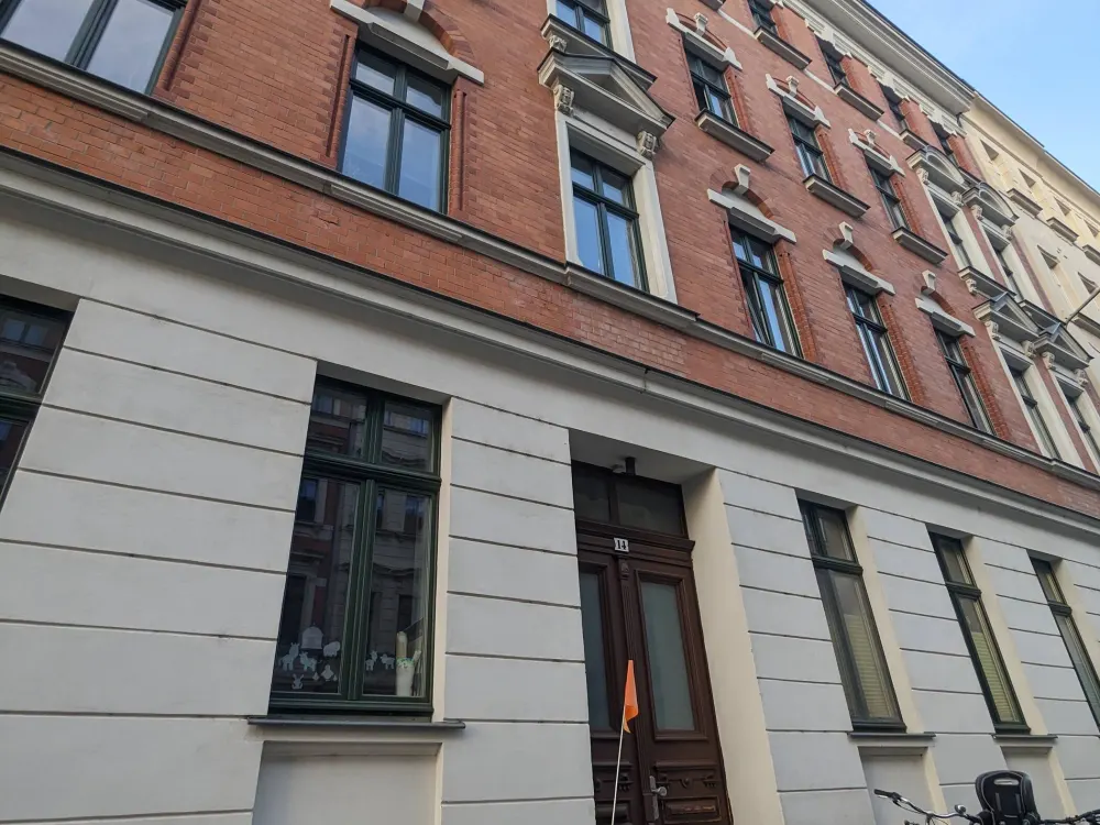 Schleußig - Fully furnished flat incl. utilities - Beautiful kitchen - Anmeldung possible