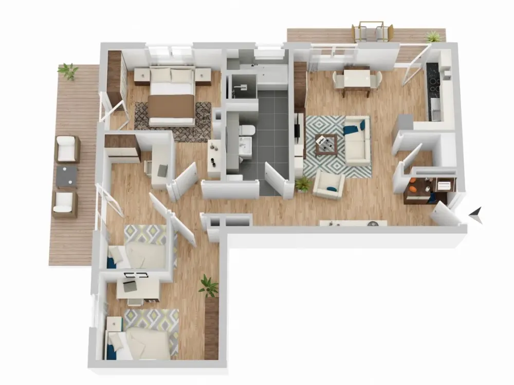 Willkommen in der Huronseestraße, 4 Zimmer Wohnung!