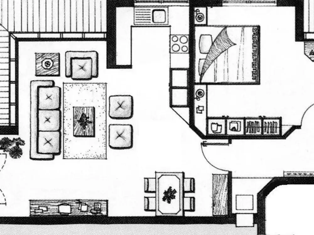 Große attraktive 2 Zimmerwohnung im Dachgeschoss!