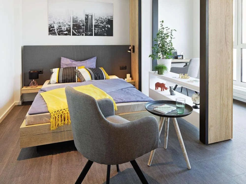 Placed | Zu April: Vollmöbliertes, modernes Apartment in Frankfurt Riedberg | Classic Plus Studio