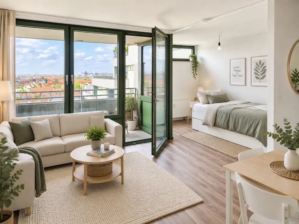 Zentrumsnahe 1 Zimmer Wohnung in Nürnberg !