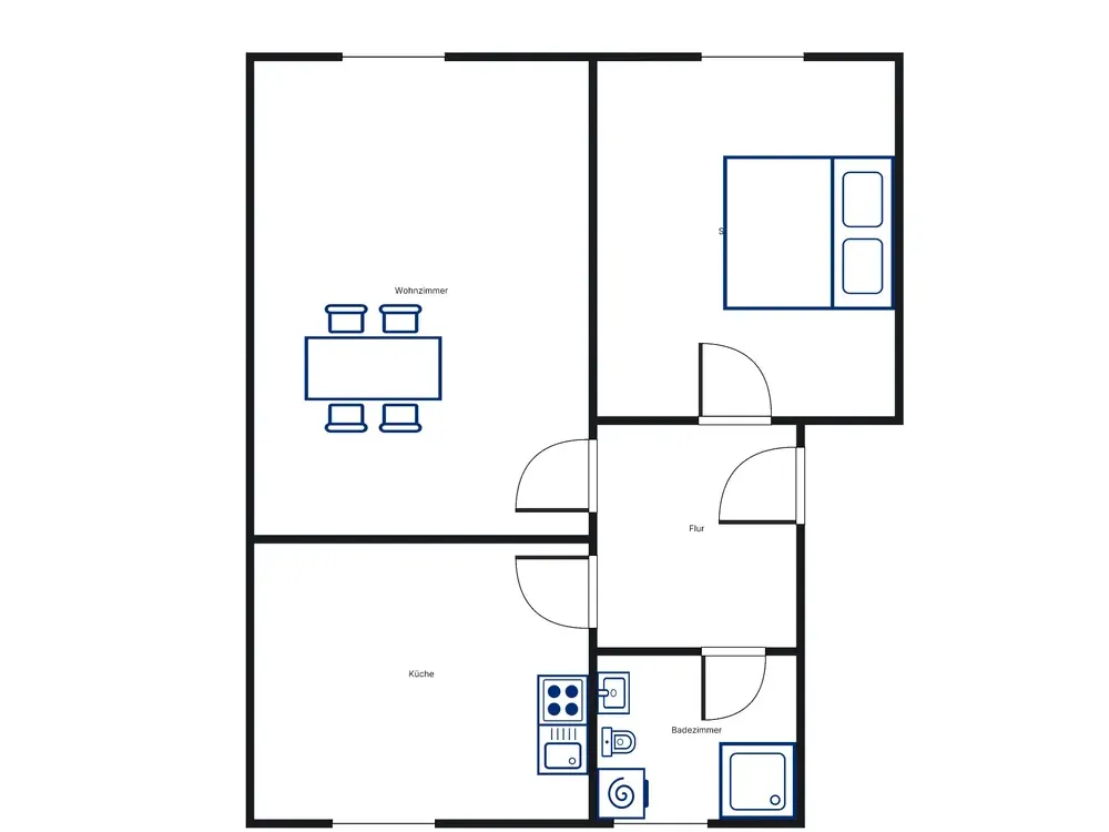 Schöne 2-Zimmer-Wohnung sucht Mieter