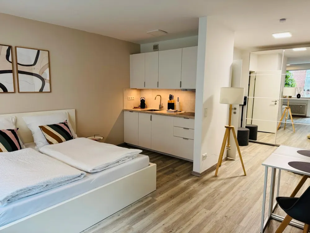 Möbliertes Apartment Pempelfort inkl. aller NK+WLAN