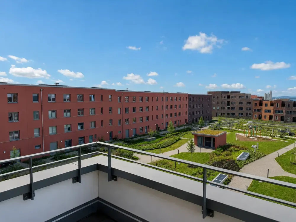 1x MIETFREI* Hannover KRONSRODE Neubau: EBK, Balkon, Tageslichtbad, Gäste-WC, Fußbdnhzng, Keller, TG