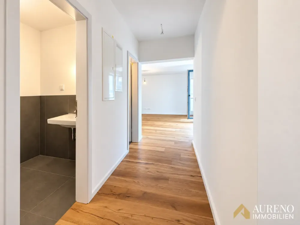 Neubau-Erstbezug | 3 Zimmer · 69 m² · Balkon & Einbauküche