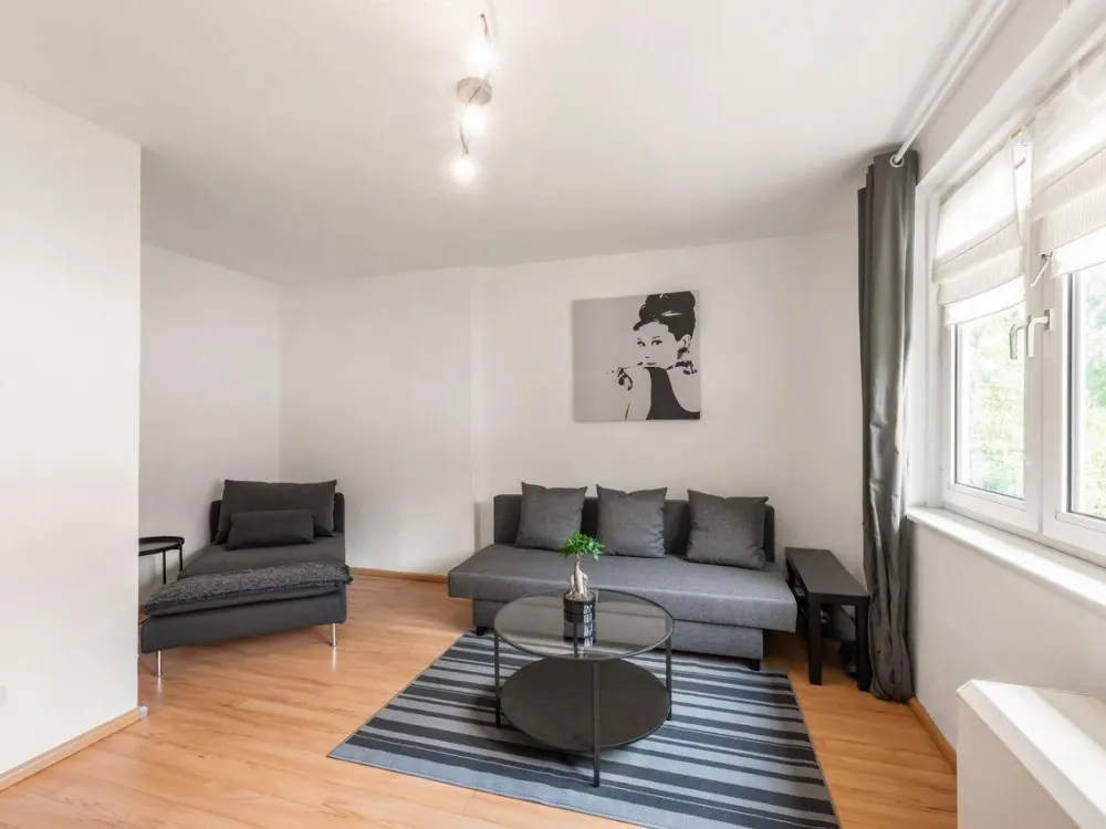 Vollmöblierte 1-Zimmer-Wohnung in Hamburg-Heimfeld, ideal für St