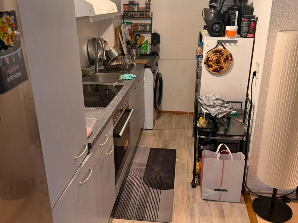 Helle 2 -Zi-Whg, mit großem Balkon in top in der Zentrum