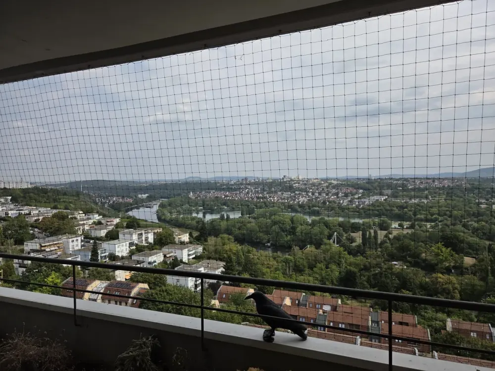 Helle 2-Zimmer-Wohnung mit Balkon und Panoramablick