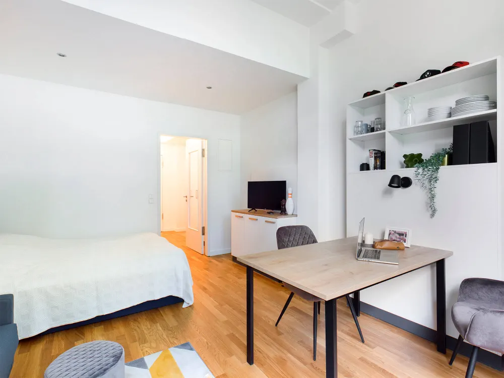 DIE ZIMMEREI | Nahe Universität: möbliertes 1-Zimmer-Apartment in Eimsbüttel ab Januar | Large Bude