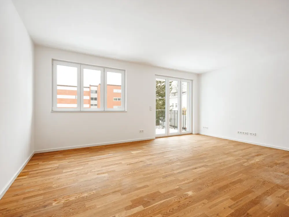 Erstbezug: Helle 2-Zimmer-Neubauwohnung mit Balkon in Wandsbek