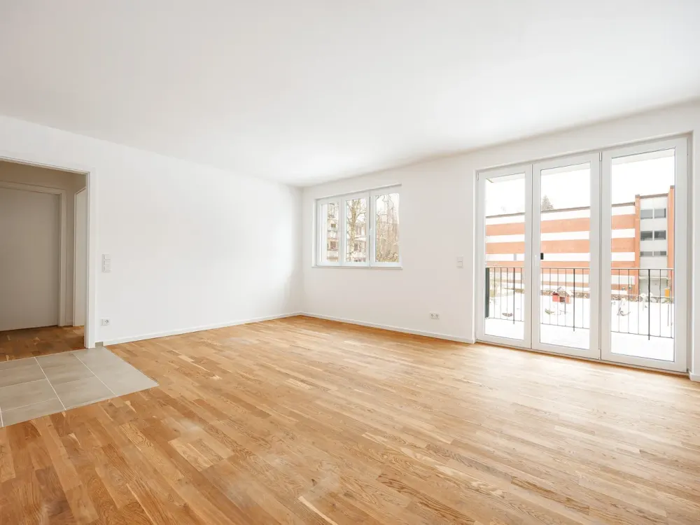 Erstbezug: Helle 2-Zimmer-Neubauwohnung mit Balkon in Wandsbek
