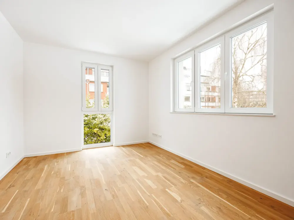 Erstbezug: Helle 2-Zimmer-Neubauwohnung mit Balkon in Wandsbek
