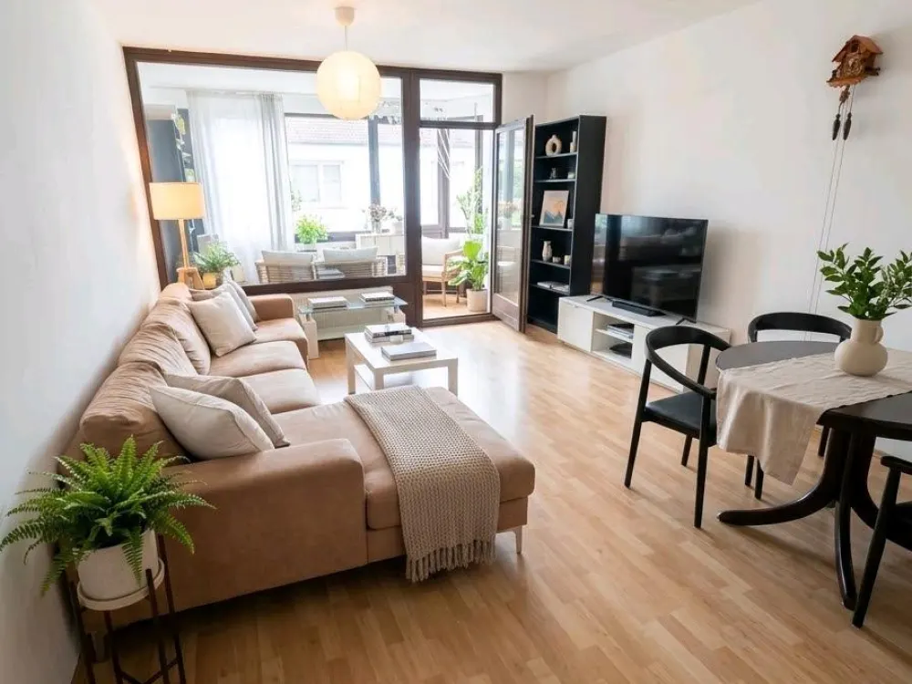 2- Zimmer Wohnung mit Wintergarten nähe Nürnberg Hbf- ab 1.11.202
