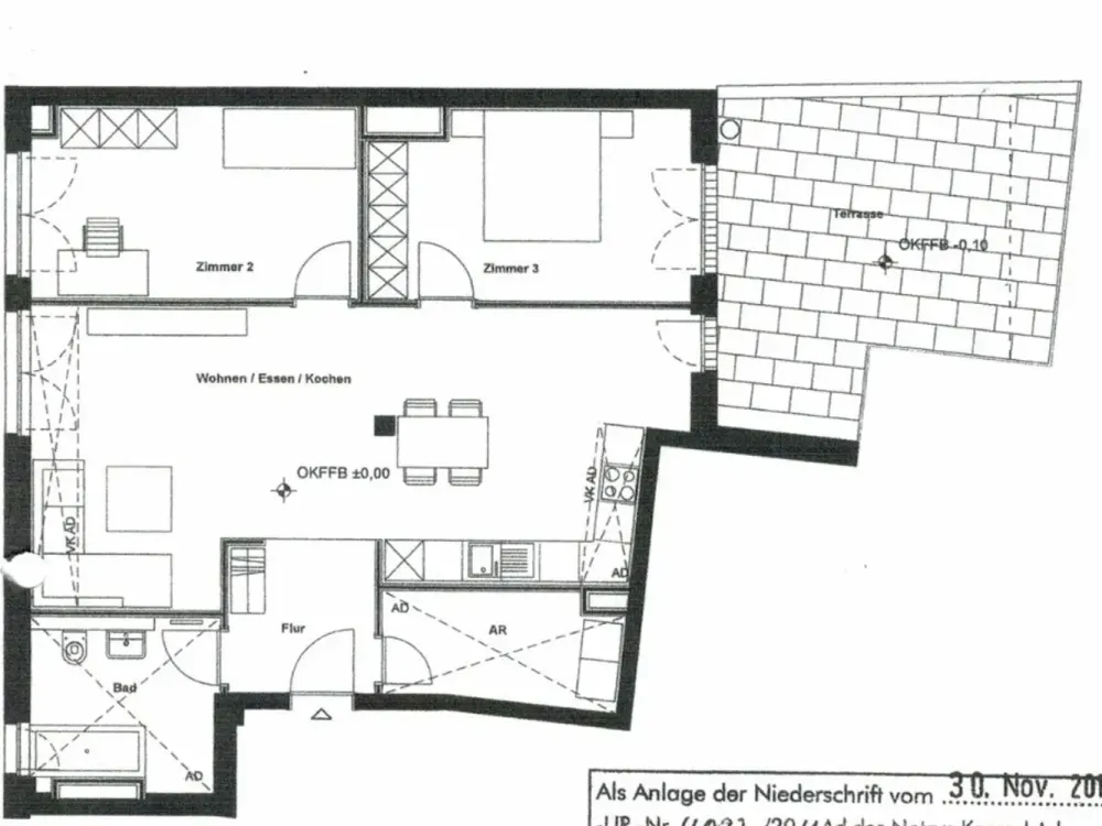 Großzügige 3-Zimmer-Wohnung im Mauritiusviertel mit Innenhofterrasse & hochwertiger Ausstattung