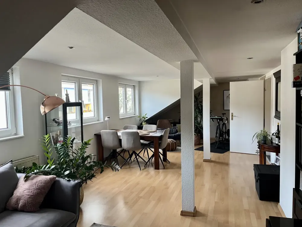 Luxus 2 Zi. (73m2), DG-Wohnung für Sportliche, 5.OG