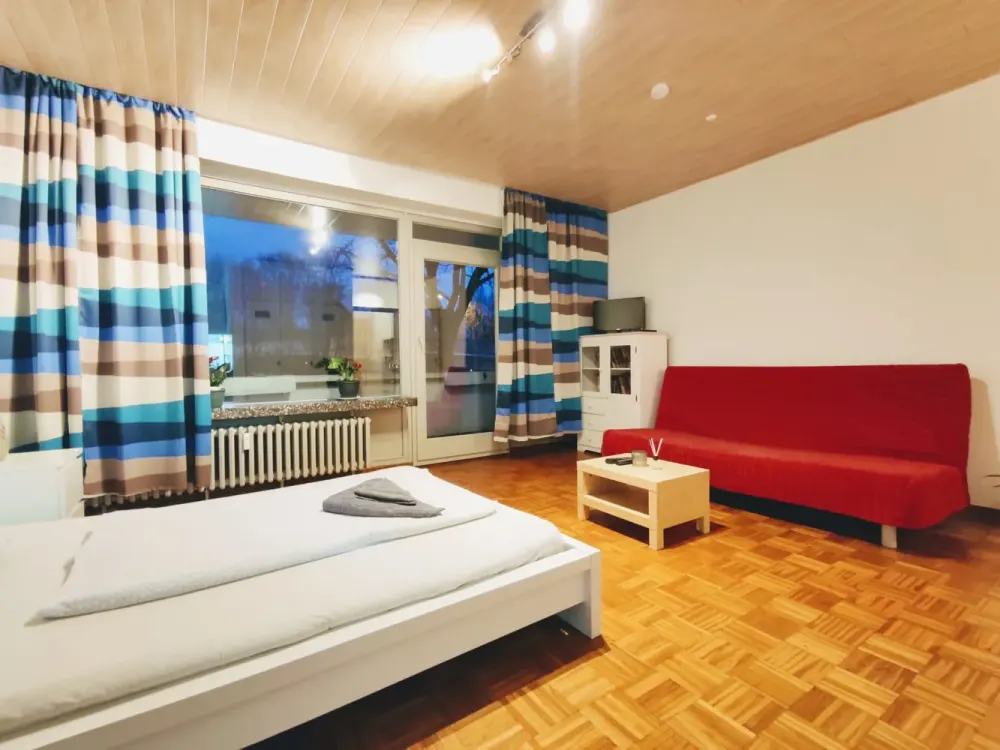 Zentral gelegenes 1,5-Zimmer Apartment möbliert mit Balkon in Hagen-Mittelstadt