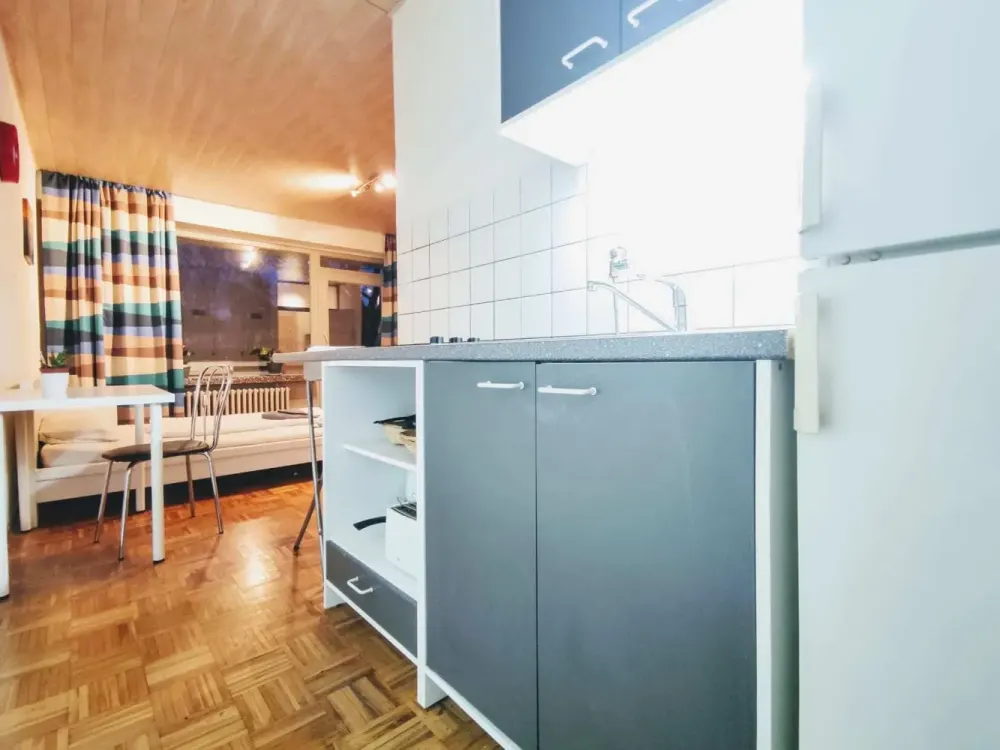 Zentral gelegenes 1,5-Zimmer Apartment möbliert mit Balkon in Hagen-Mittelstadt