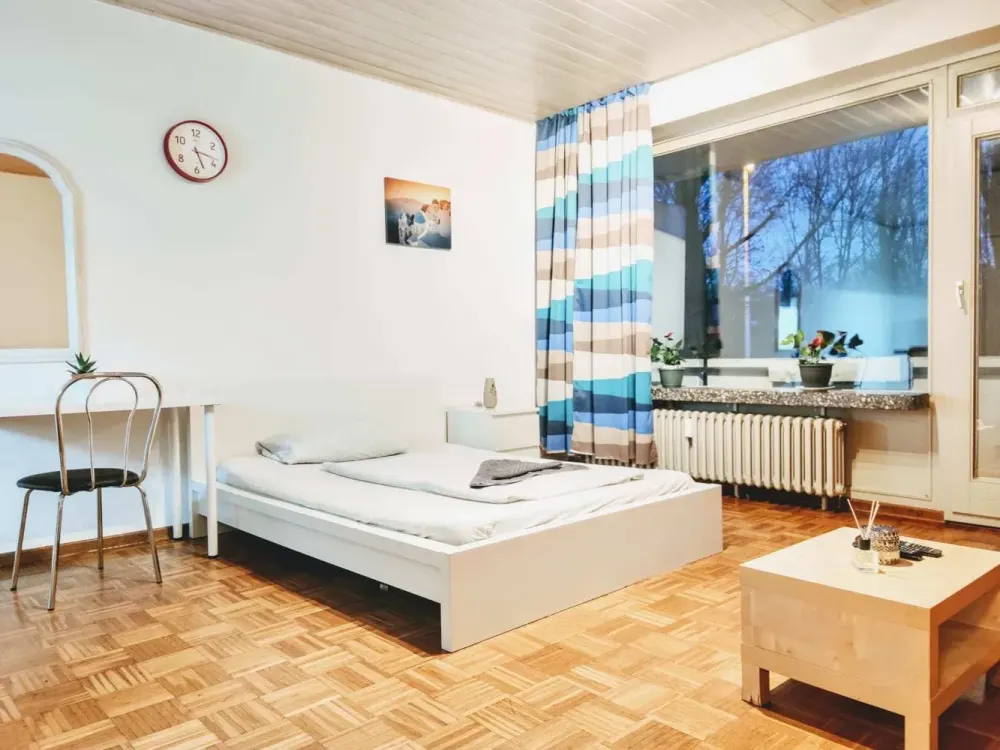 Zentral gelegenes 1,5-Zimmer Apartment möbliert mit Balkon in Hagen-Mittelstadt