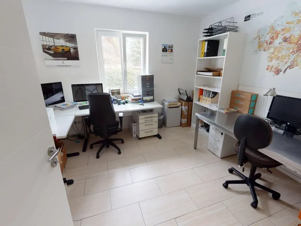 schöne Wohnung/Büro/Lager,gr.Terrasse,viel grün, ökologisch isoliert, Sichere Gewerbesteuerersparnis