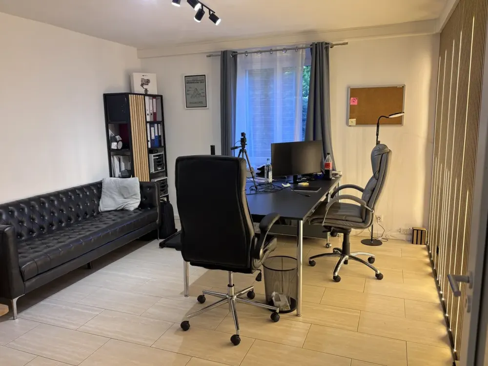 schöne Wohnung/Büro/Lager,gr.Terrasse,viel grün, ökologisch isoliert, Sichere Gewerbesteuerersparnis